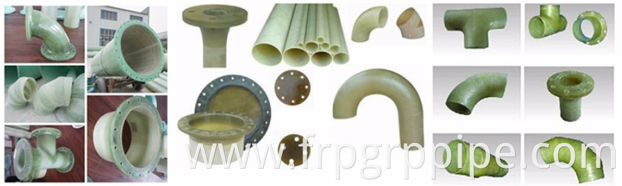 fiberglass epoxy resin pipeline for chemicals frp epoxy pipeline DN100